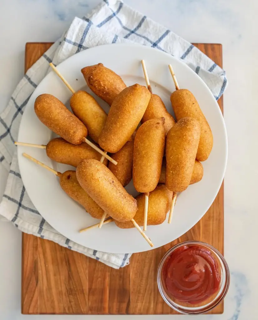 How to Make Corn Dogs, Easy Homemade Recipe