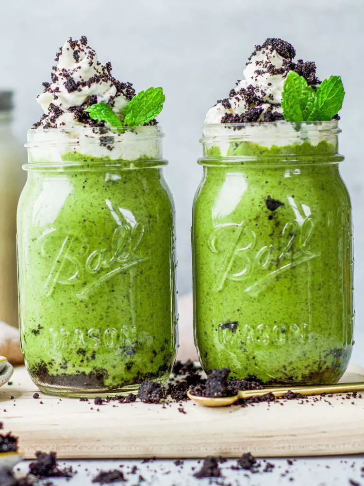 Low Carb Shamrock Protein Smoothie