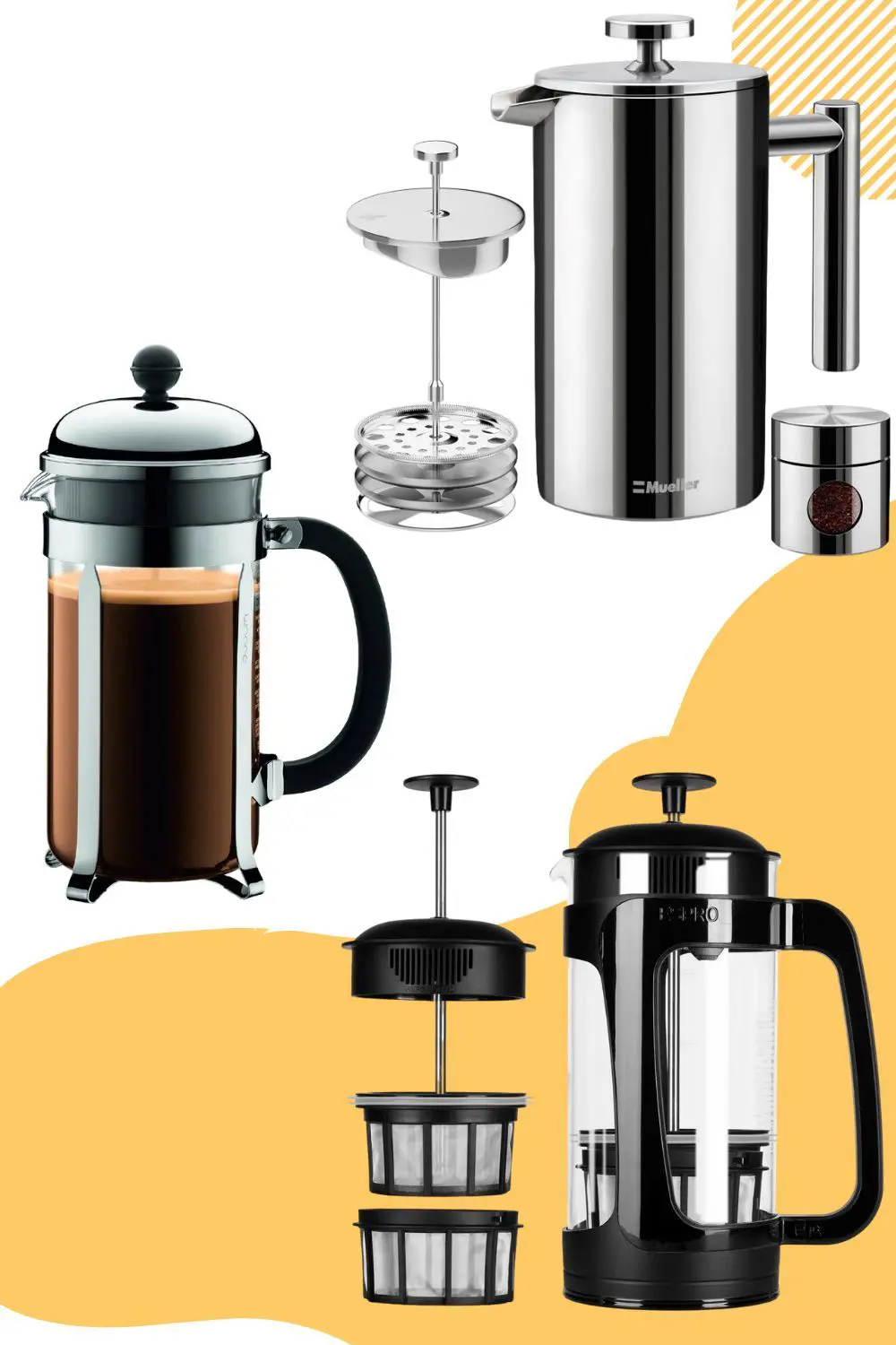 French Presses for Cold Brew and Iced Coffee