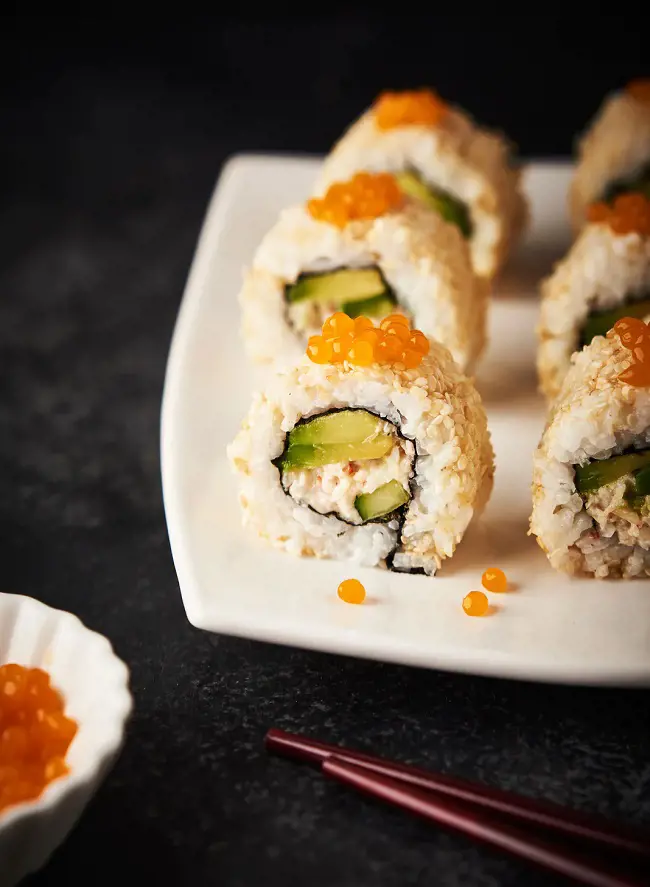 California Sushi roll is the ultimate favorite for the Americans sushi lovers