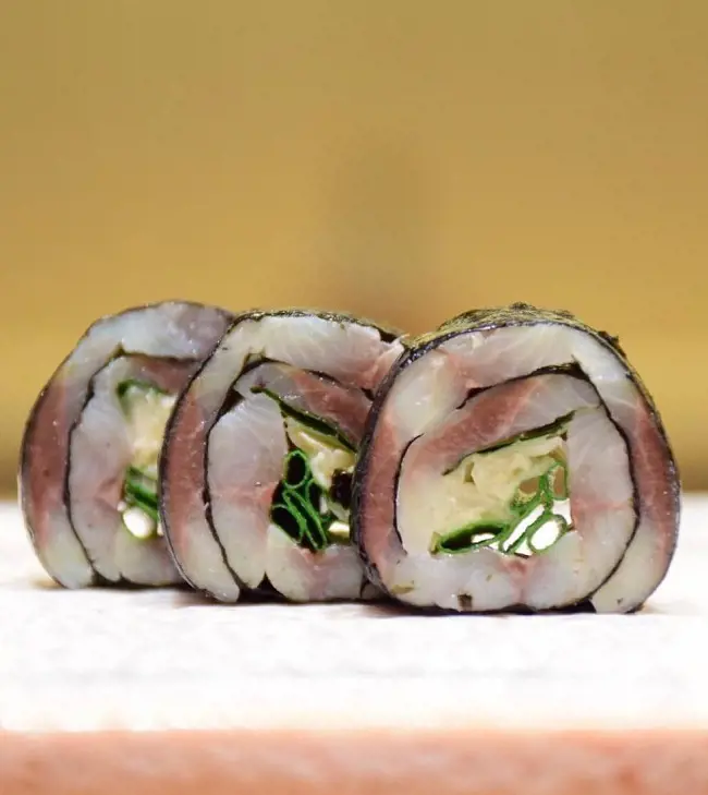 Iwashi Roll is one of the traditional yet tasty sushi dish that is available in Japanese restaurants